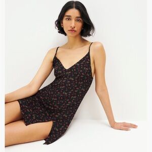 Reformation Black Rose dress - Marlowe Dress